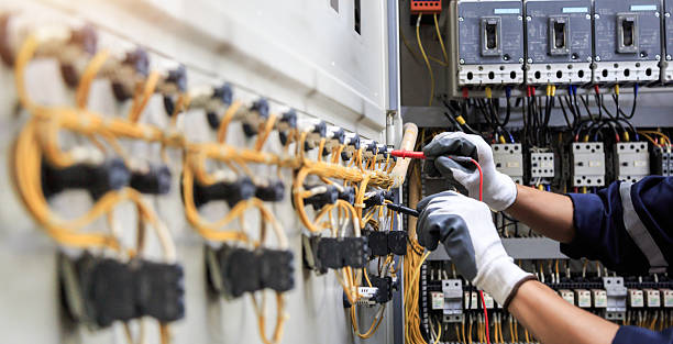 Professional Electrician technician working in Stanton, MI